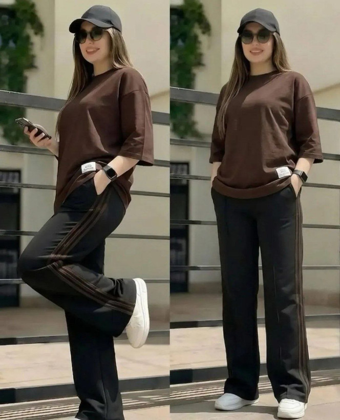 ست تیشرت شلوار زنانه مدل آراز