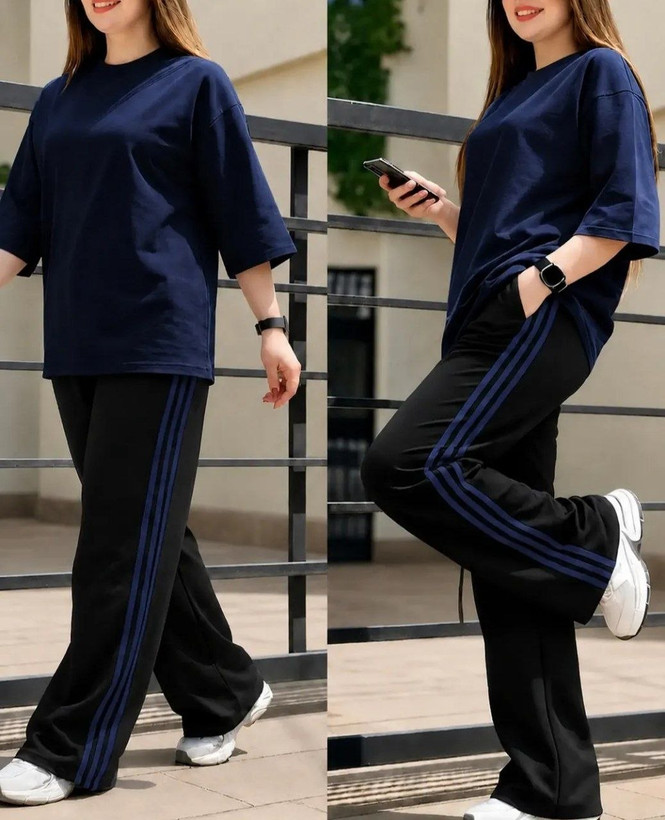 ست تیشرت شلوار زنانه مدل آراز