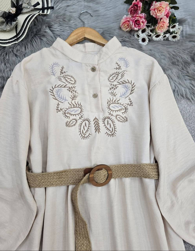 کفتان گلدوزی زنانه مدل ترمه