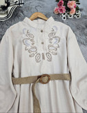 کفتان گلدوزی زنانه مدل ترمه
