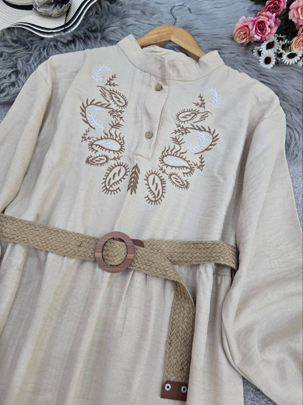 کفتان گلدوزی زنانه مدل ترمه