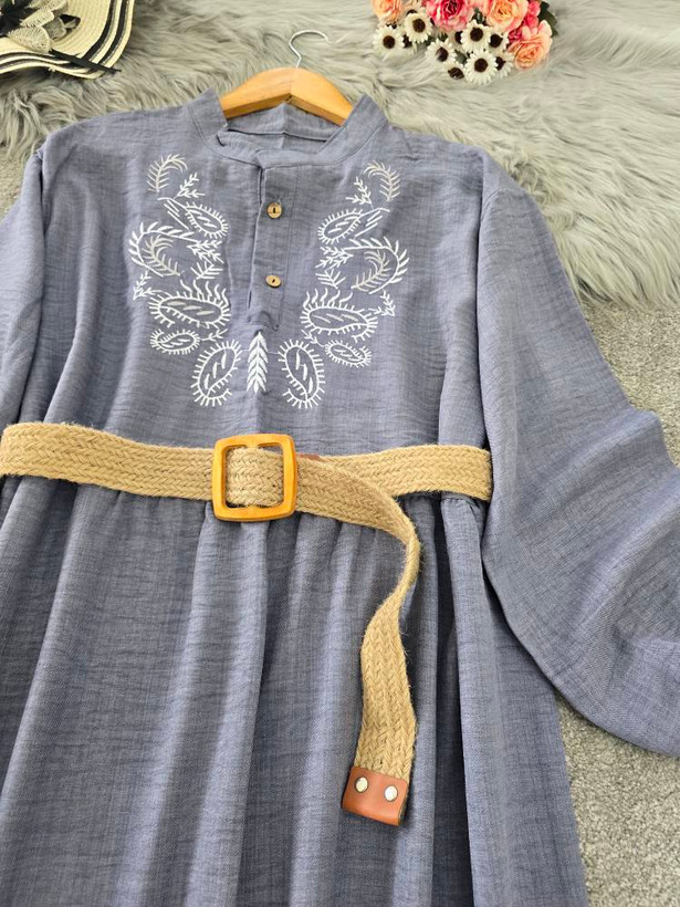 کفتان گلدوزی زنانه مدل ترمه