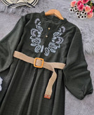 کفتان گلدوزی زنانه مدل ترمه
