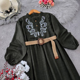 کفتان گلدوزی زنانه مدل ترمه