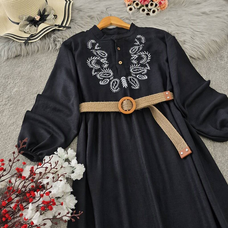 کفتان گلدوزی زنانه مدل ترمه