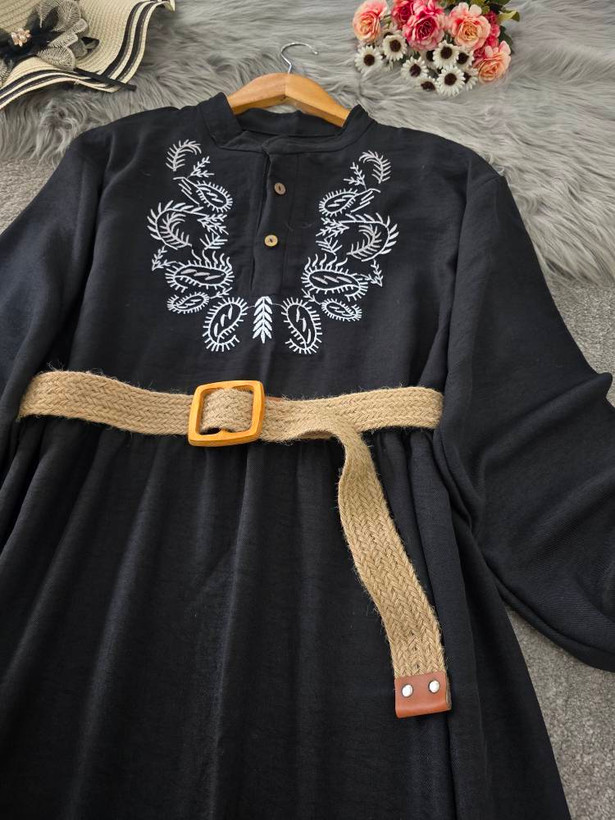 کفتان گلدوزی زنانه مدل ترمه