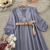 کفتان گلدوزی زنانه مدل ترمه
