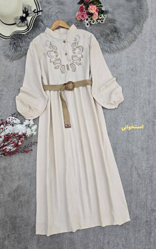 کفتان گلدوزی زنانه مدل ترمه