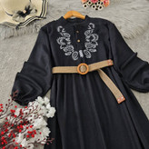 کفتان گلدوزی زنانه مدل ترمه