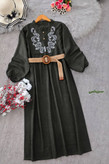 کفتان گلدوزی زنانه مدل ترمه