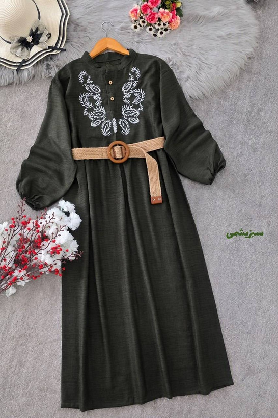 کفتان گلدوزی زنانه مدل ترمه