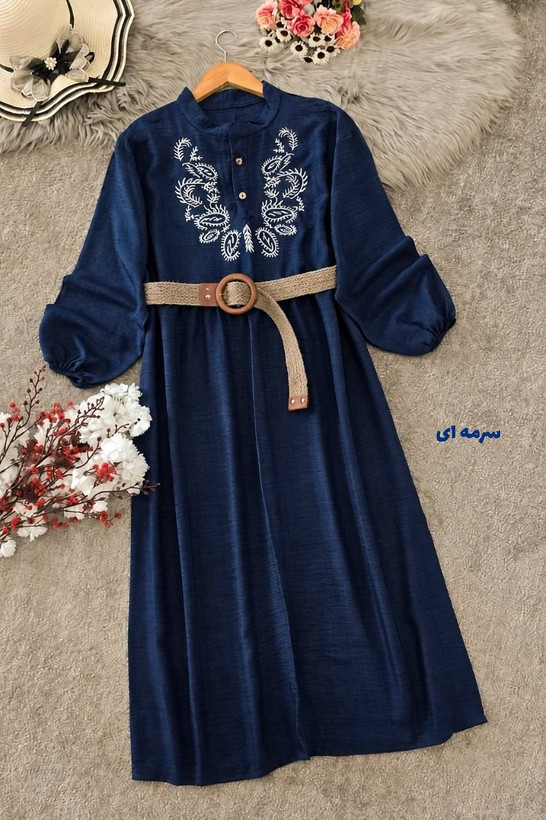 کفتان گلدوزی زنانه مدل ترمه