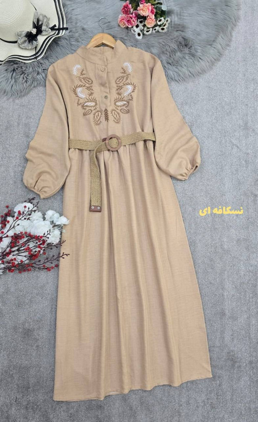 کفتان گلدوزی زنانه مدل ترمه