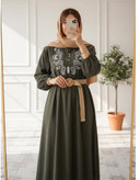 کفتان گلدوزی زنانه مدل ترمه