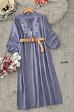 کفتان گلدوزی زنانه مدل ترمه