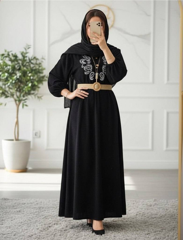 کفتان گلدوزی زنانه مدل ترمه
