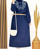 کفتان گلدوزی زنانه مدل ترمه