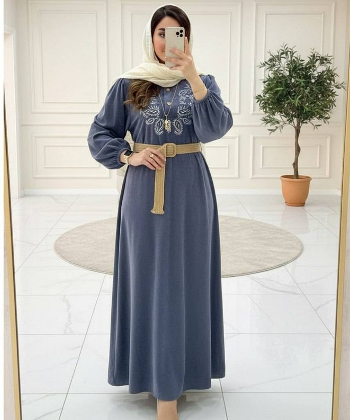 کفتان گلدوزی زنانه مدل ترمه