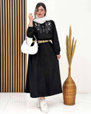 کفتان گلدوزی زنانه مدل ترمه