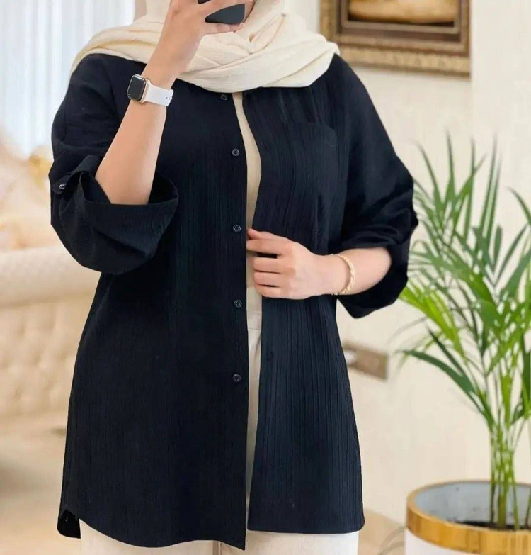 شومیز زنانه مدل کراش پاگن دار