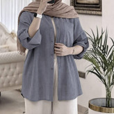 شومیز زنانه مدل کراش پاگن دار