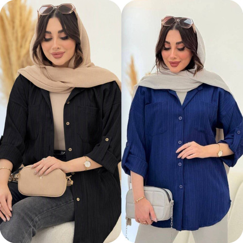 شومیز زنانه مدل کراش پاگن دار