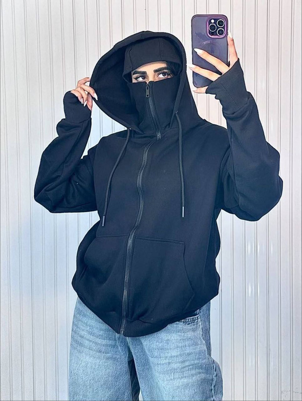 سویشرت زنانه مدل نینجایی