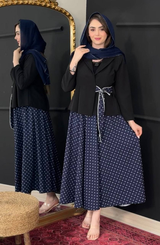 کت و دامن زنانه مدل ژابیز