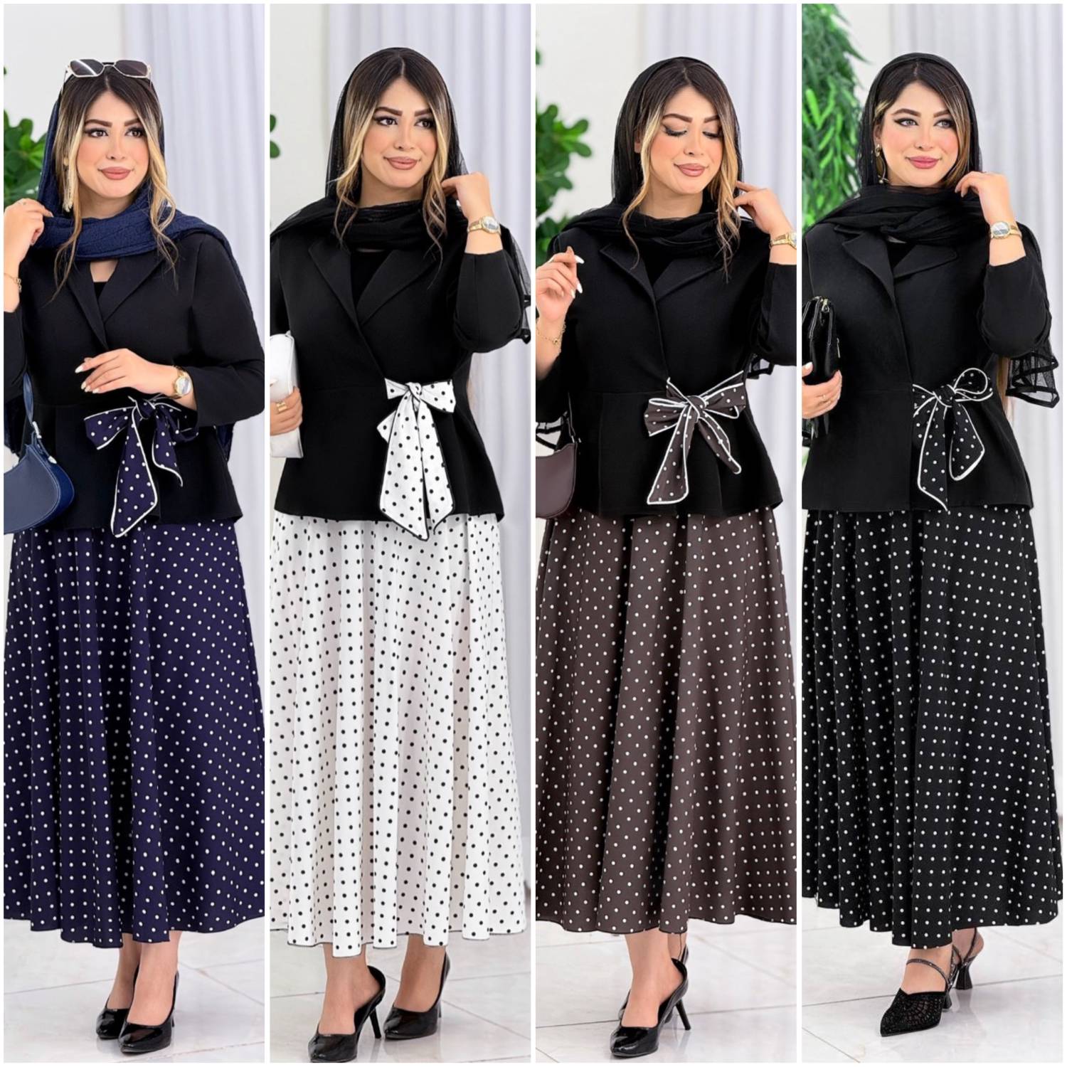 کت و دامن زنانه مدل ژابیز