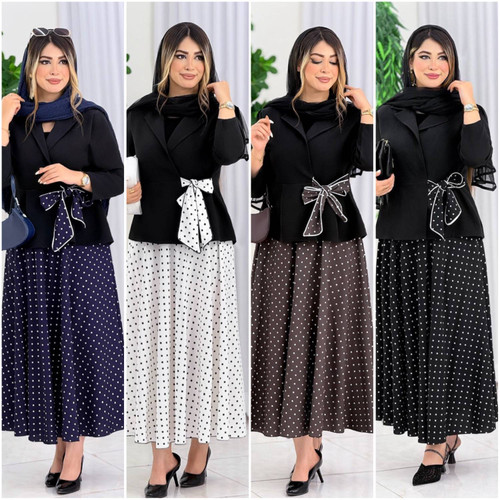 کت و دامن زنانه مدل ژابیز