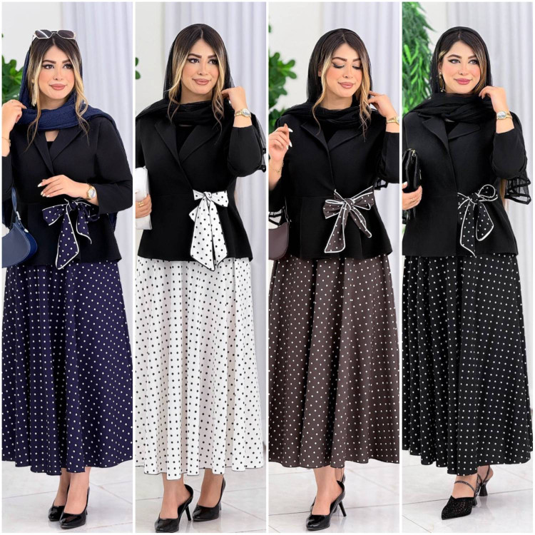 کت و دامن زنانه مدل ژابیز
