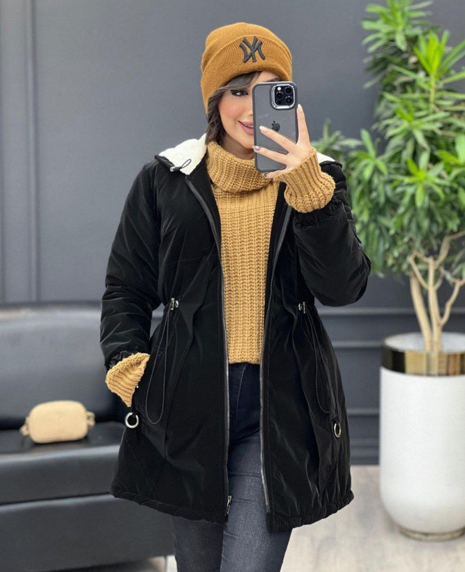 کاپشن زنانه مدل لیوسا