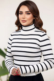 بادی زنانه مدل فینگردار راه راه