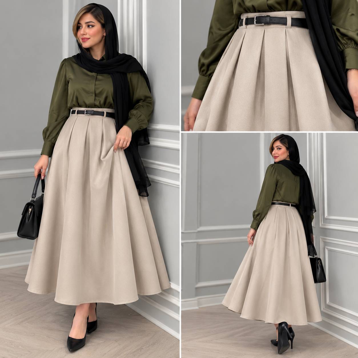 دامن زنانه مدل هرمس