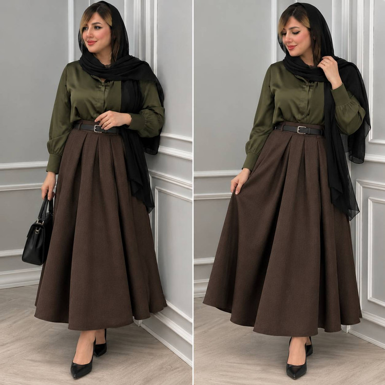 دامن زنانه مدل هرمس