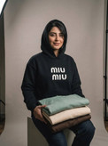 هودی زنانه توکرکی مدل میو میو miu miu