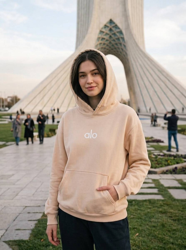 هودی زنانه توکرکی مدل الو alo