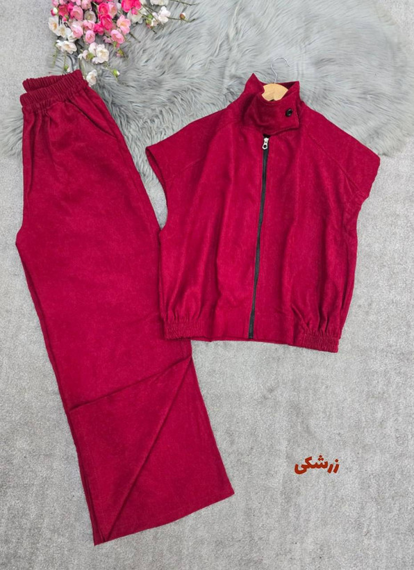 ست وست و شلوار زنانه مدل برکه