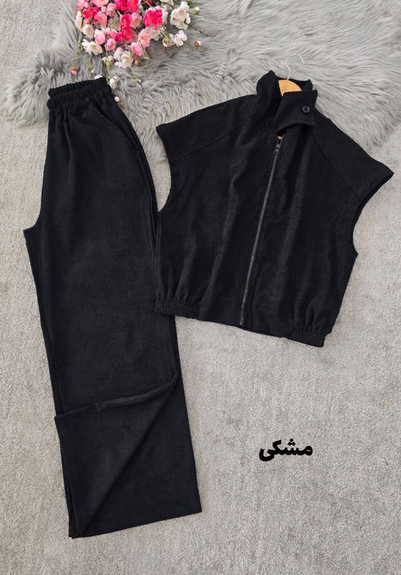 ست وست و شلوار زنانه مدل برکه
