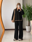 ست بلوز و شلوار زنانه مدل بافت miu miu