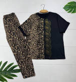ست بلوز و شلوار زنانه قواره دار مدل الیکا